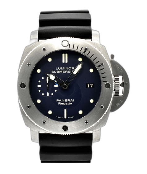 Panerai Luminor Submersible 1950 Regatta GMT Titanio